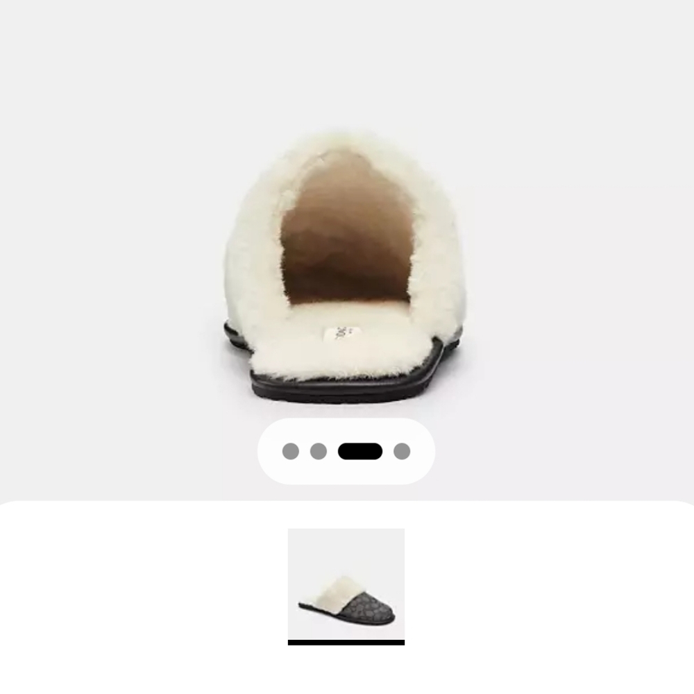 New! Zena Slippers in Signature Canvas, Size 7 (Only 1 Left!) *Aka ZIVA … - Picture 2 of 3